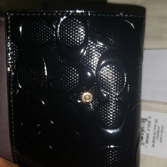 Coach Patent Morgan Monogram Wallet - Picture 8 of 9